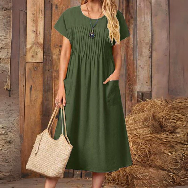 Ezra™ | Vestido Midi Chic (Quase Esgotado)