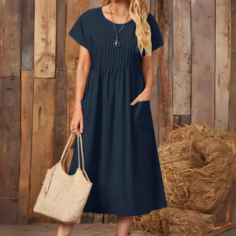 Ezra™ | Vestido Midi Chic (Quase Esgotado)