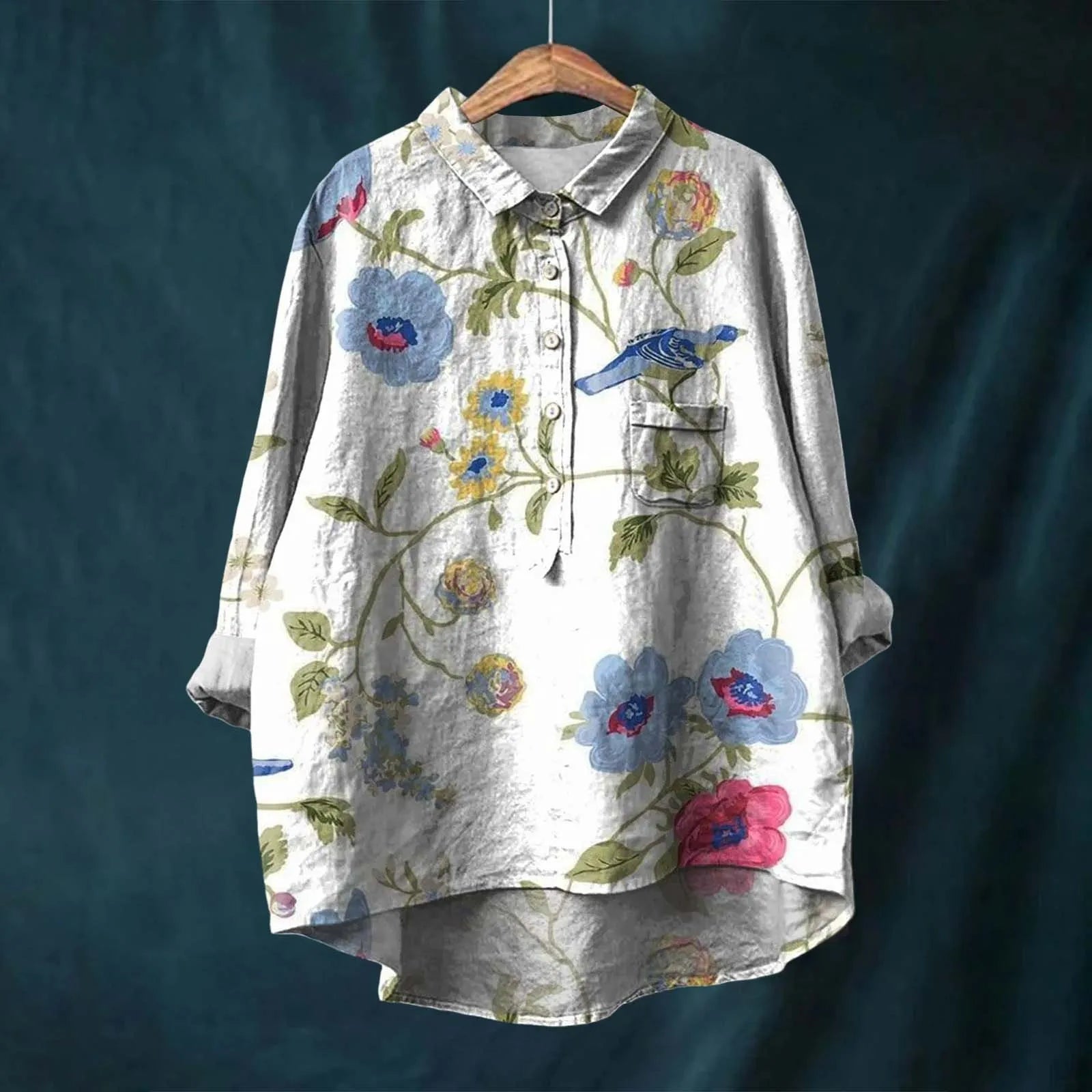 Anni™ | Camisa em linho de algodão