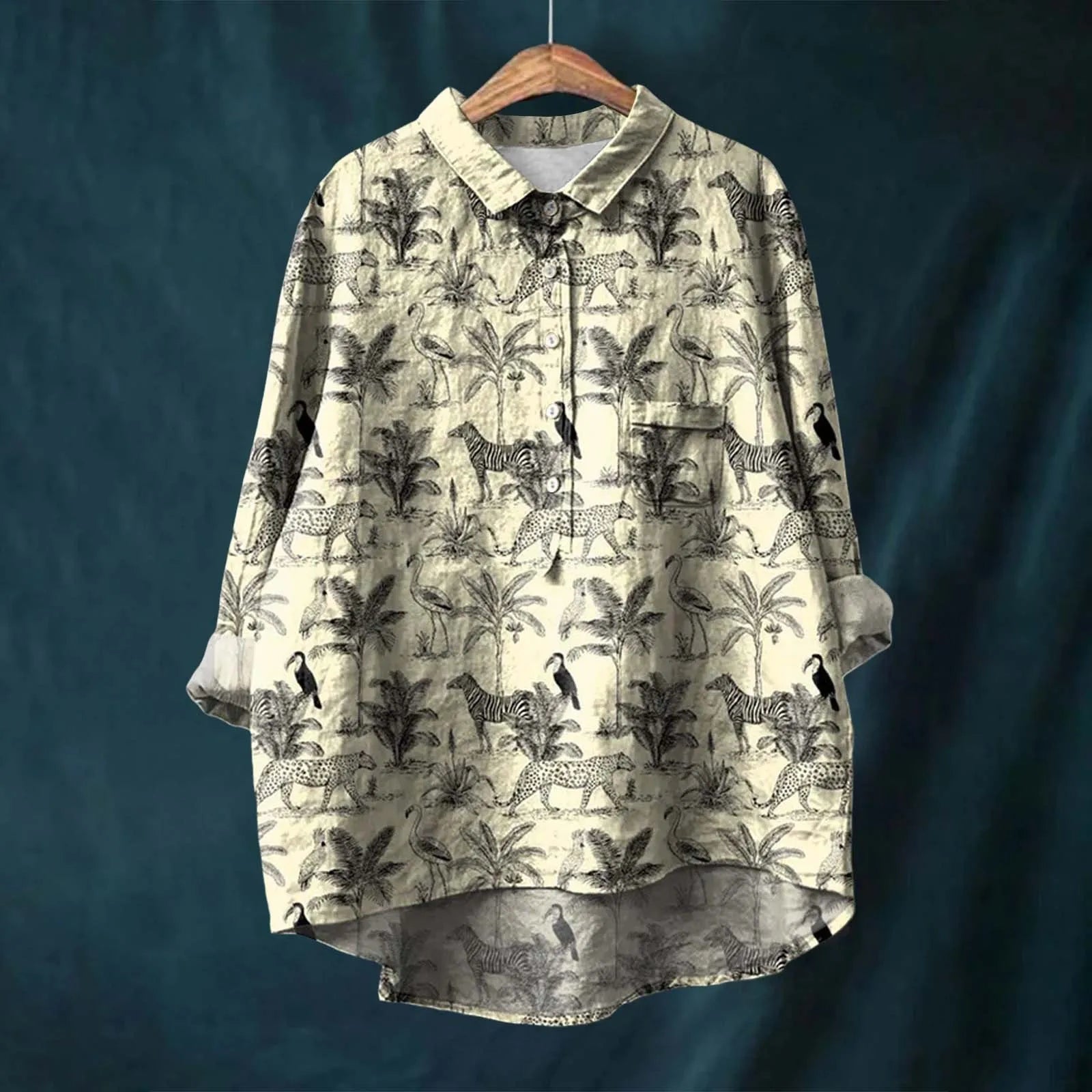 Anni™ | Camisa em linho de algodão