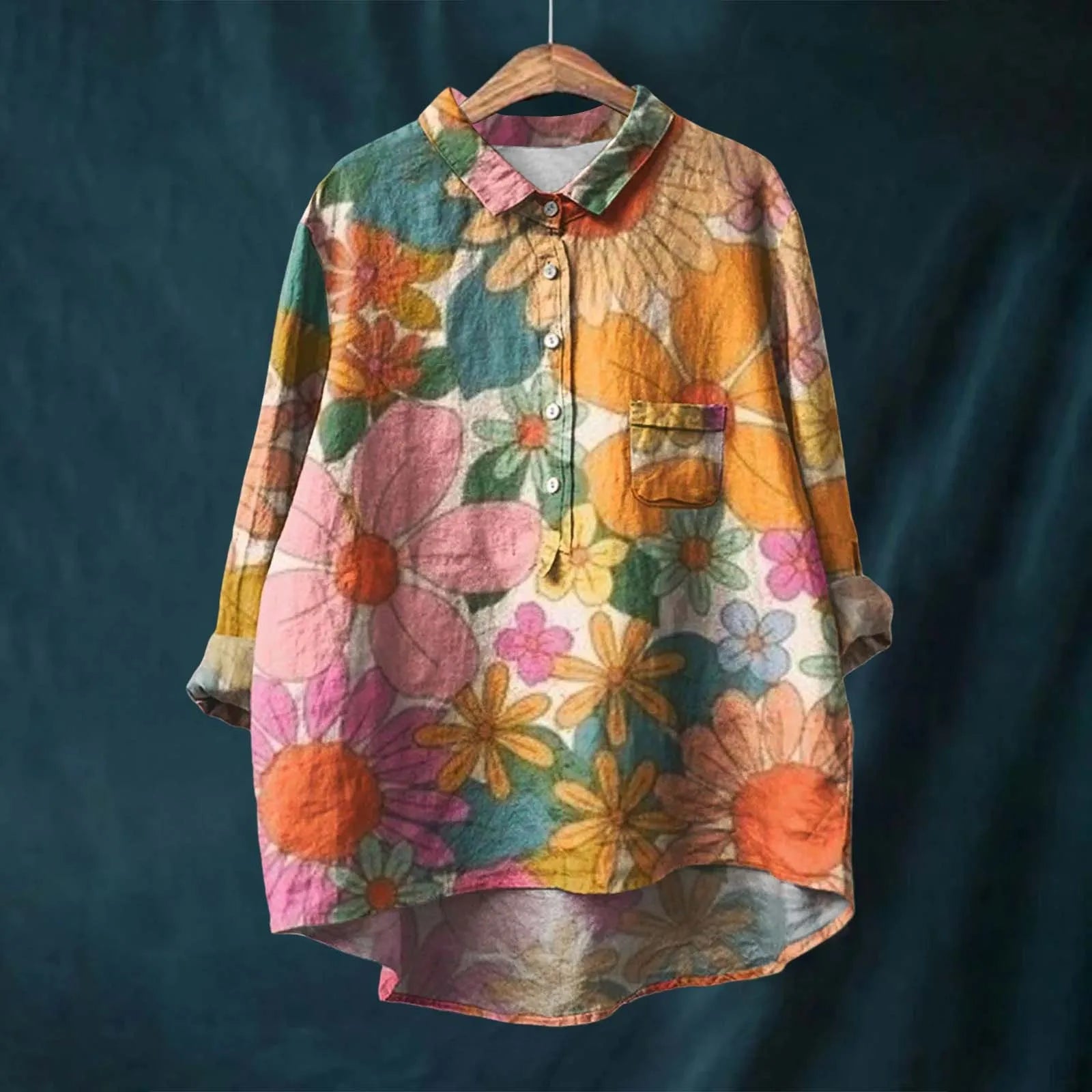 Anni™ | Camisa em linho de algodão