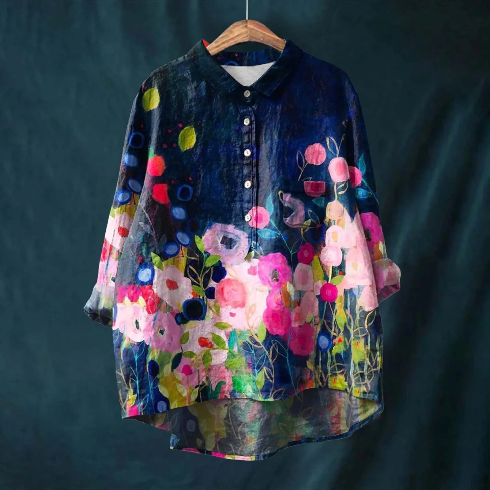 Anni™ | Camisa em linho de algodão