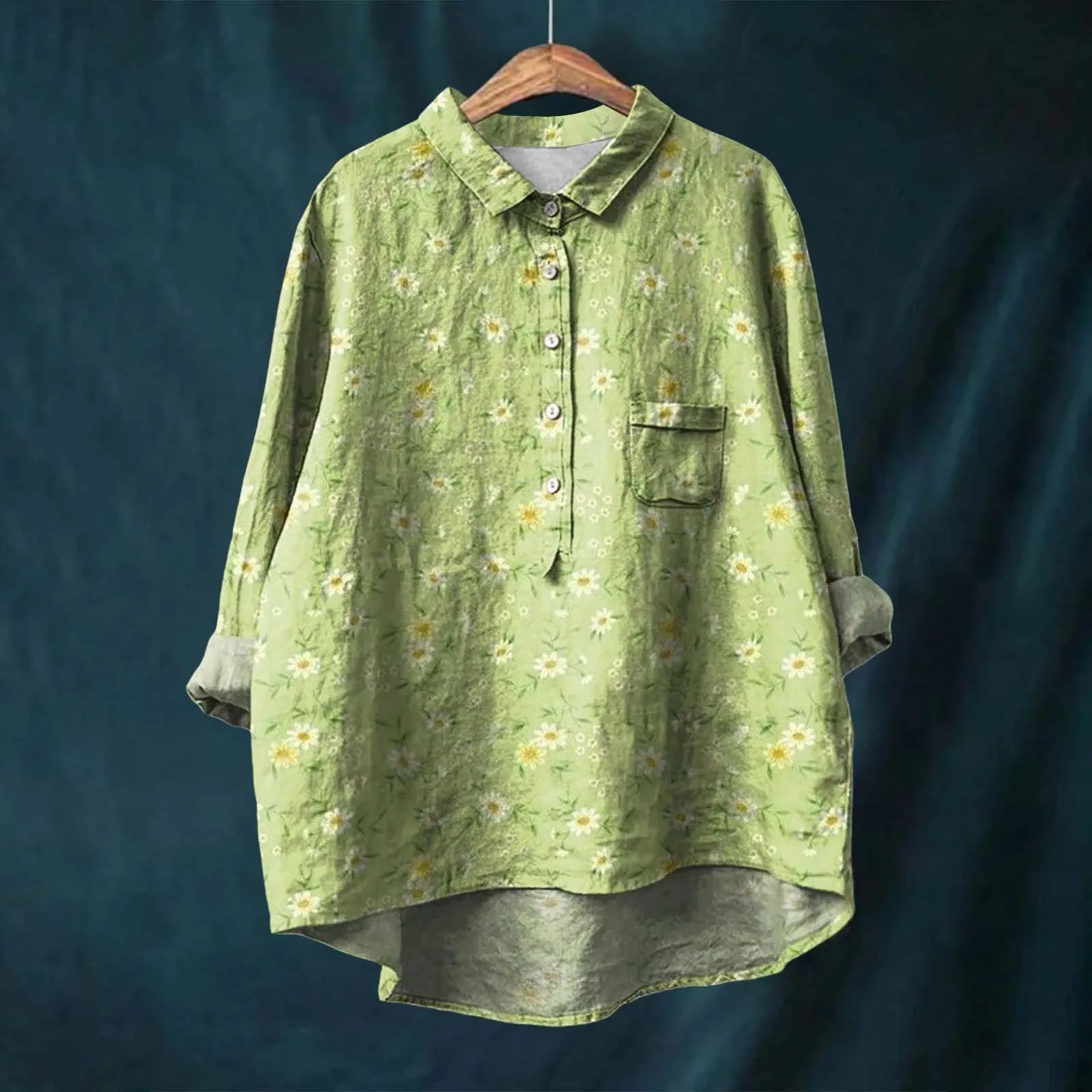 Anni™ | Camisa em linho de algodão