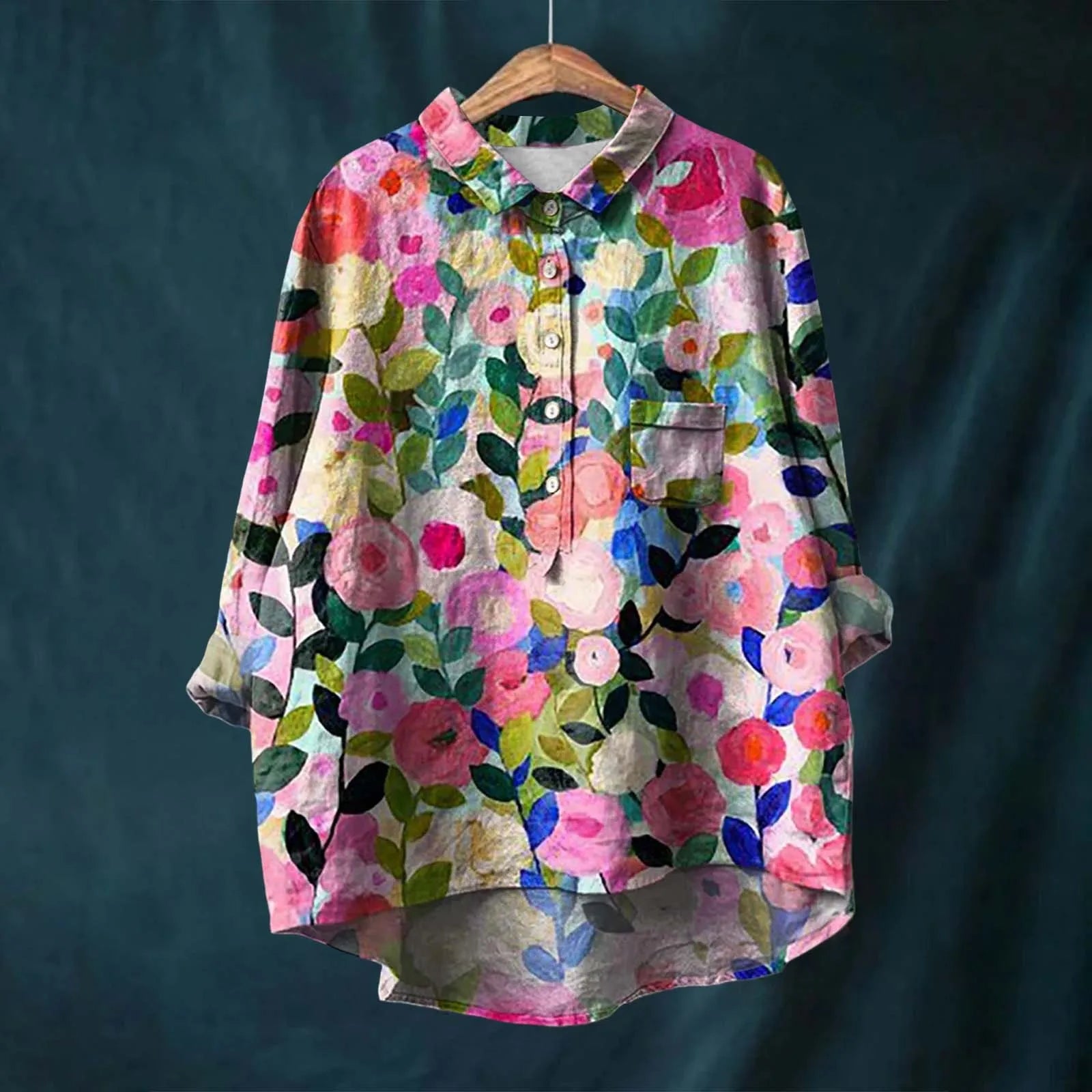 Anni™ | Camisa em linho de algodão