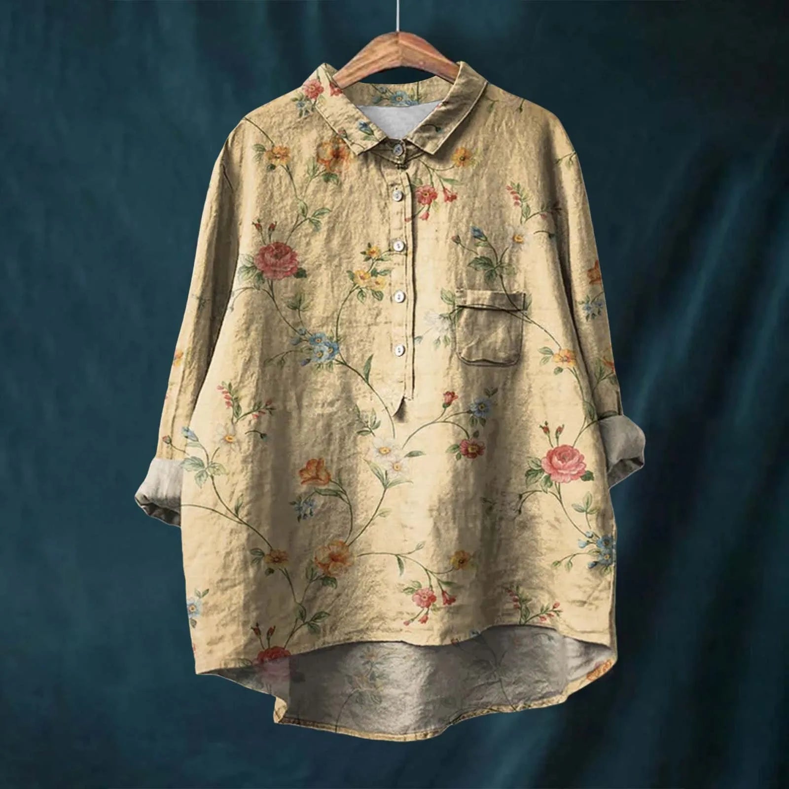 Anni™ | Camisa em linho de algodão