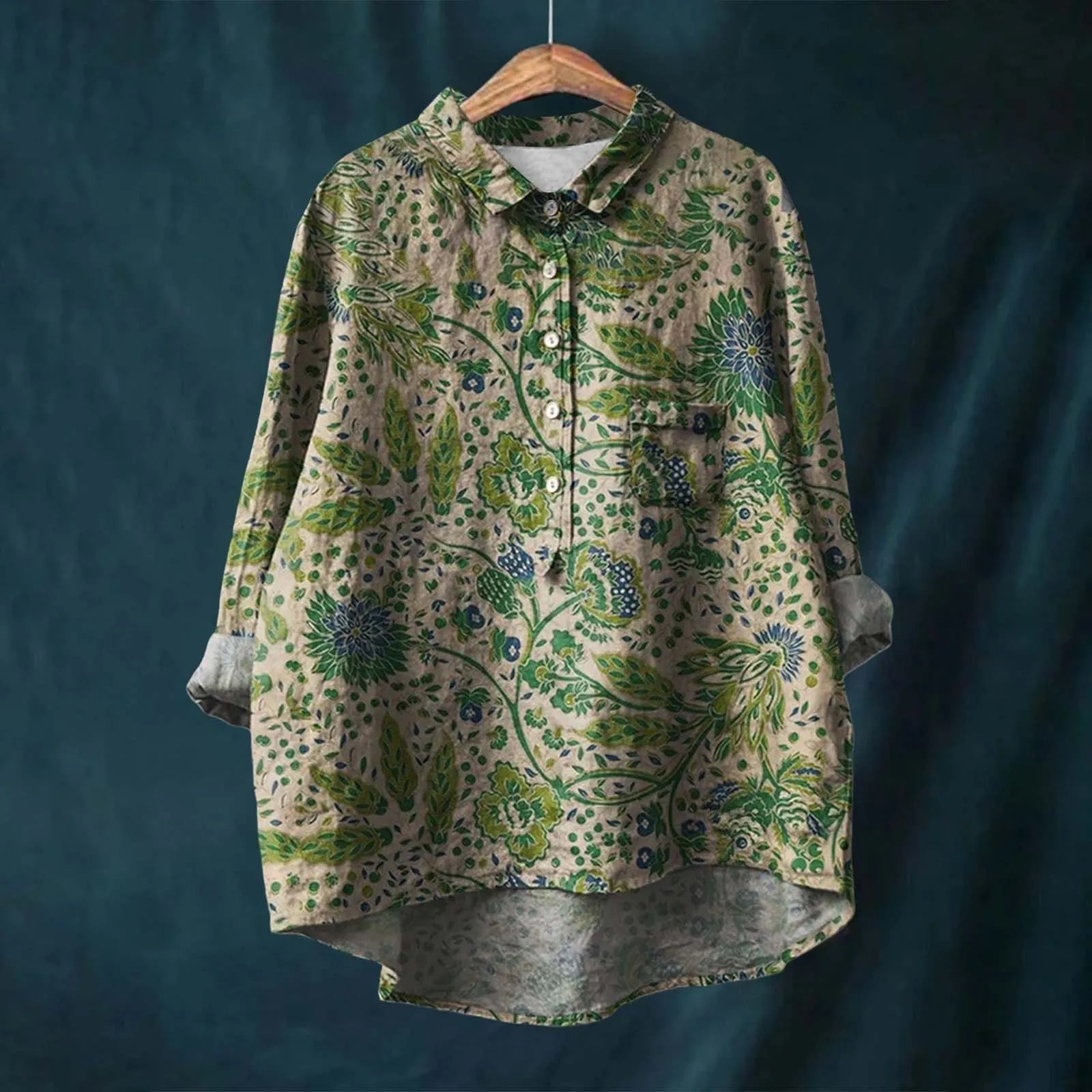 Anni™ | Camisa em linho de algodão