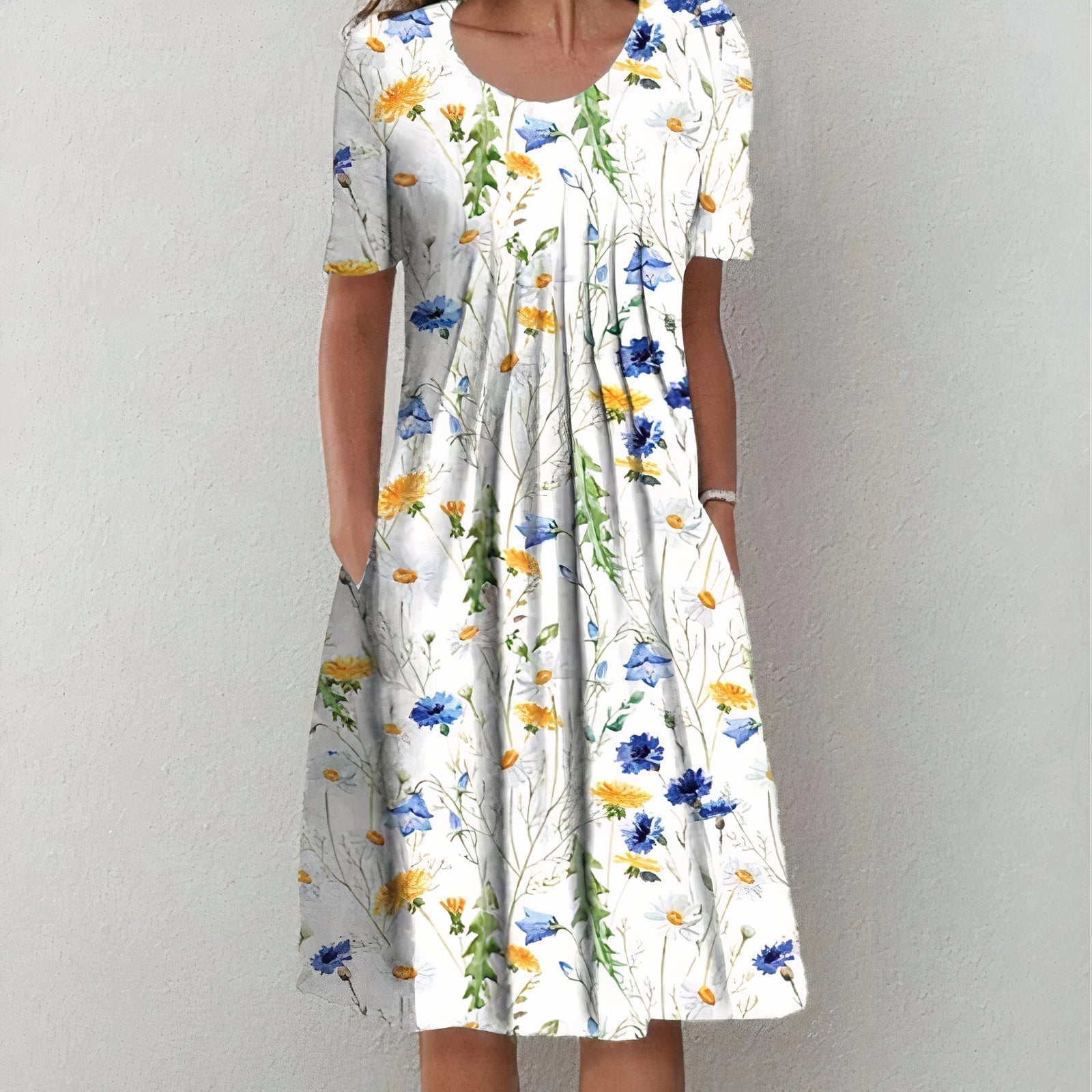 Seraphine™ | Vestido de Algodão Elegante
