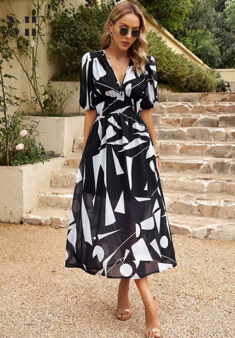 Shanielle™ | Vestido Midi Atemporal Luxe (Quase esgotado)