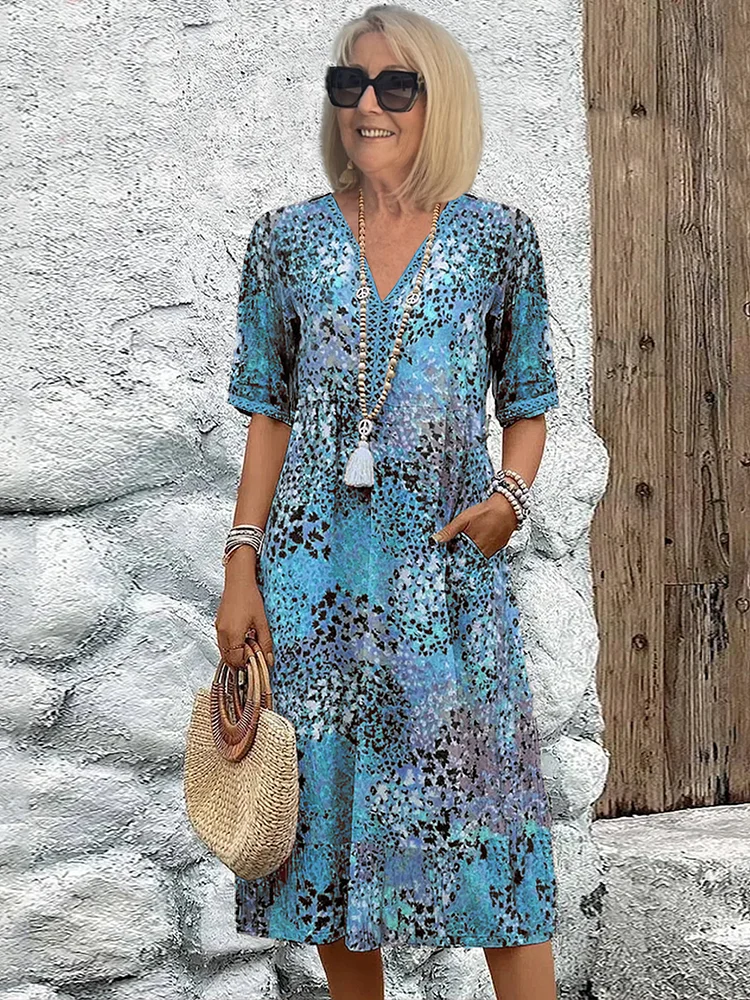Chantelle™ | Vestido Midi Vibrante (Quase esgotado)