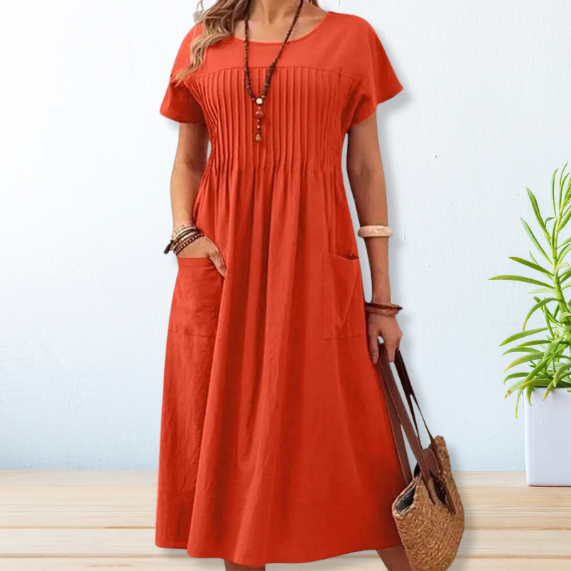 Ezra™ | Vestido Midi Chic (Quase Esgotado)