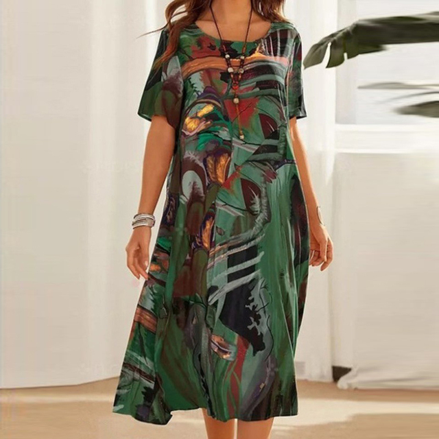 Caroline™ | Vestido Clássico Fluido (Quase Esgotado)