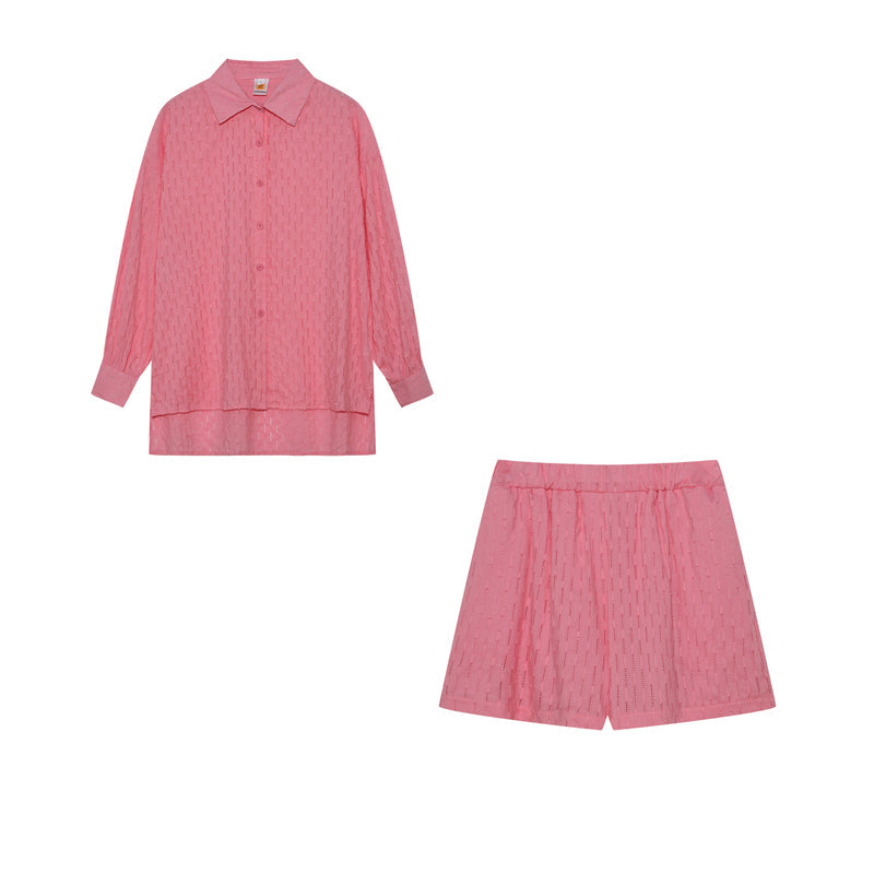 Lowen™ | Conjunto de Camisa e Calças Curtas Elegantes e Frescas