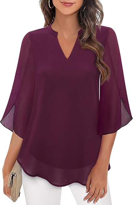 Amalyn™ | Blusa Luxuosa em Camadas