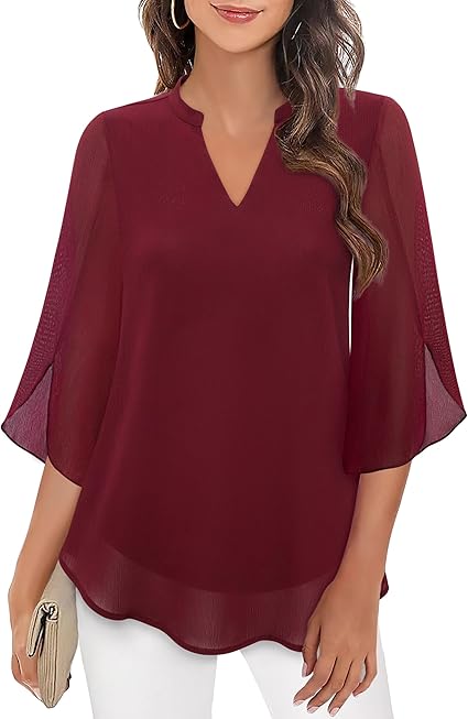 Amalyn™ | Blusa Luxuosa em Camadas