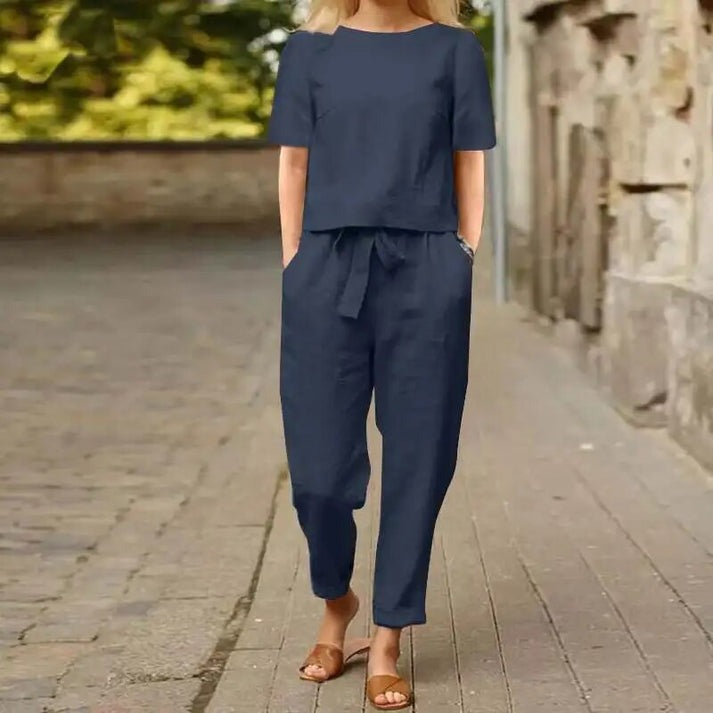 Evin™ | Conjunto de Verão de Duas Peças Luxe