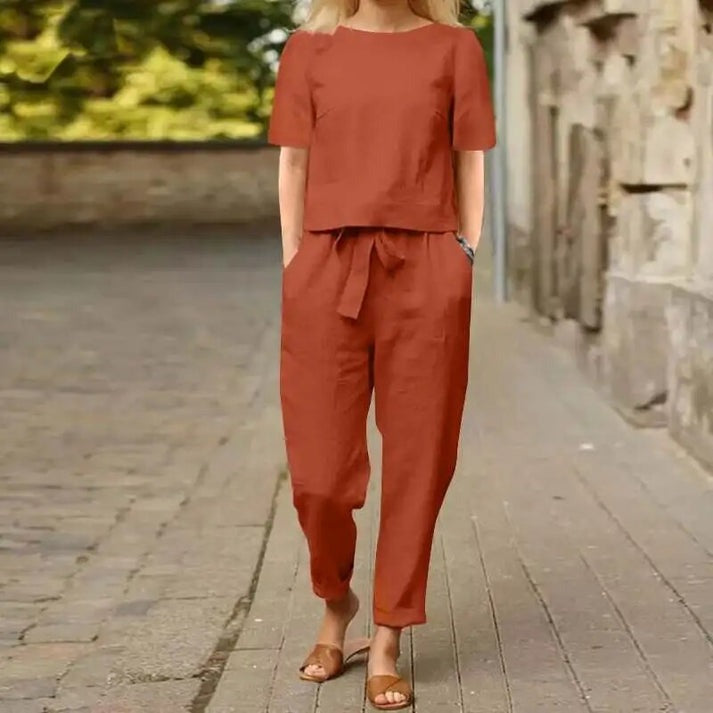 Evin™ | Conjunto de Verão de Duas Peças Luxe