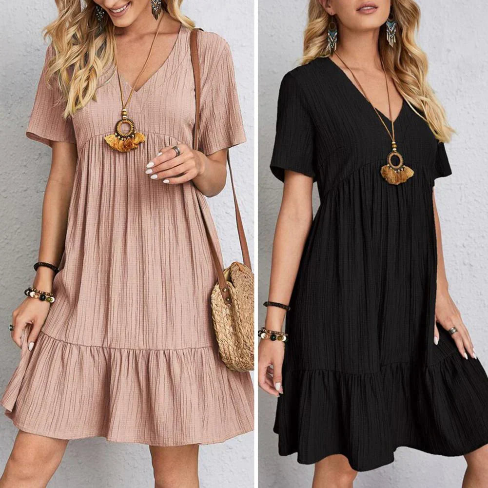Zolena™ | Vestido Chic Sofisticado ( Quase Esgotado )