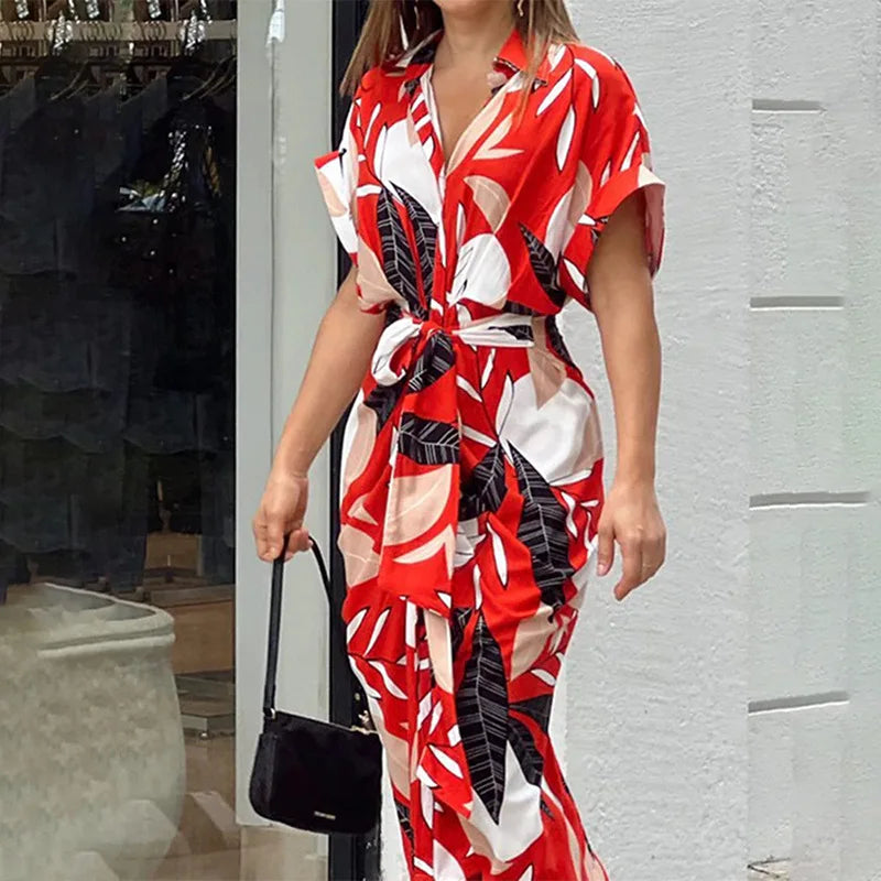 Amalthea™ | Vestido Maxi Envolvente Luxe (Quase esgotado)