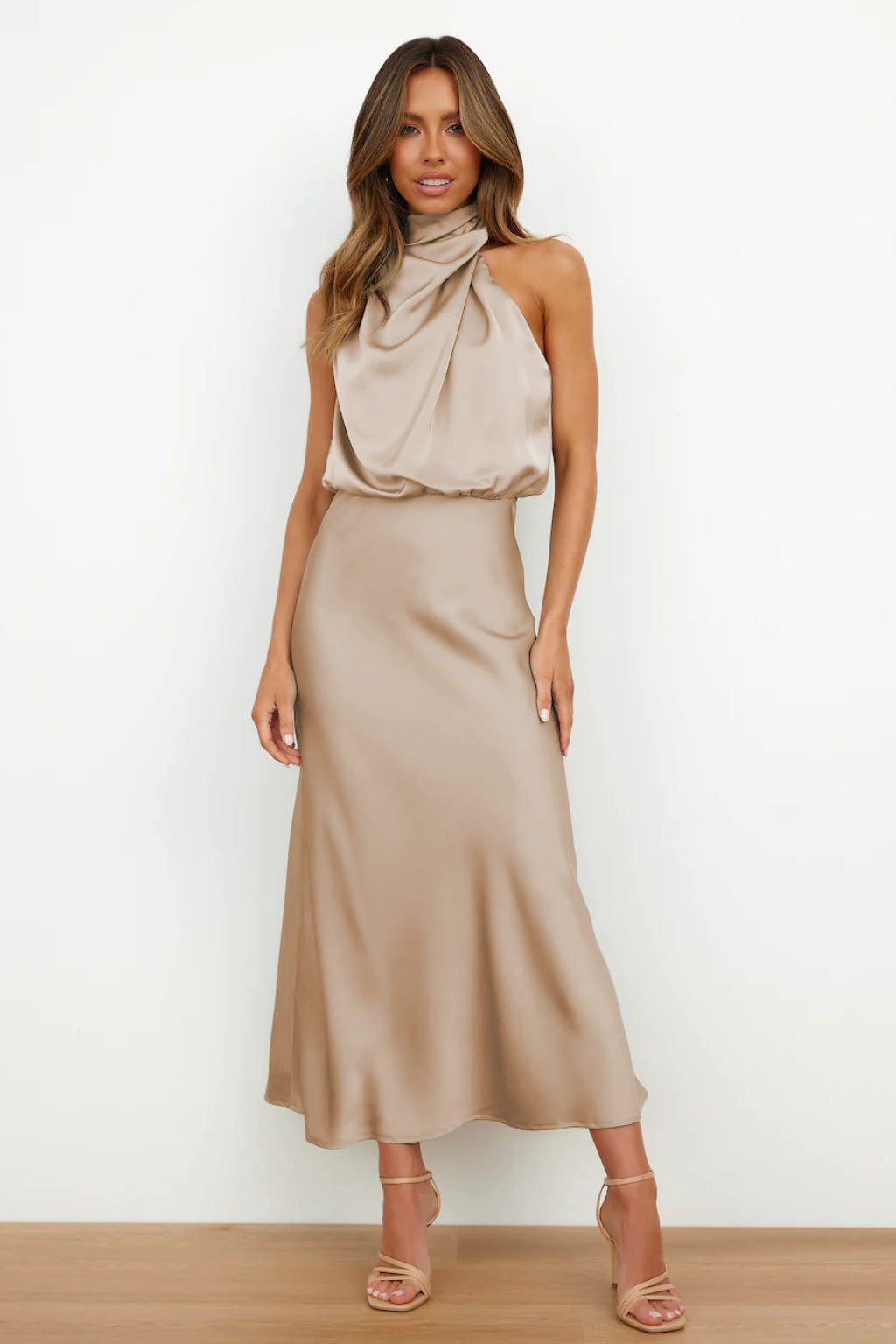 Carlina | Vestido de cetim