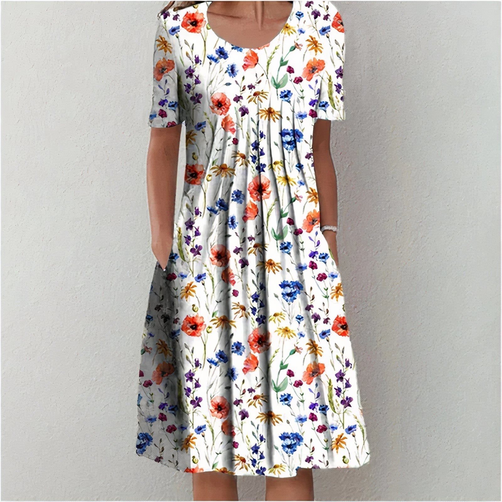 Seraphine™ | Vestido de Algodão Elegante