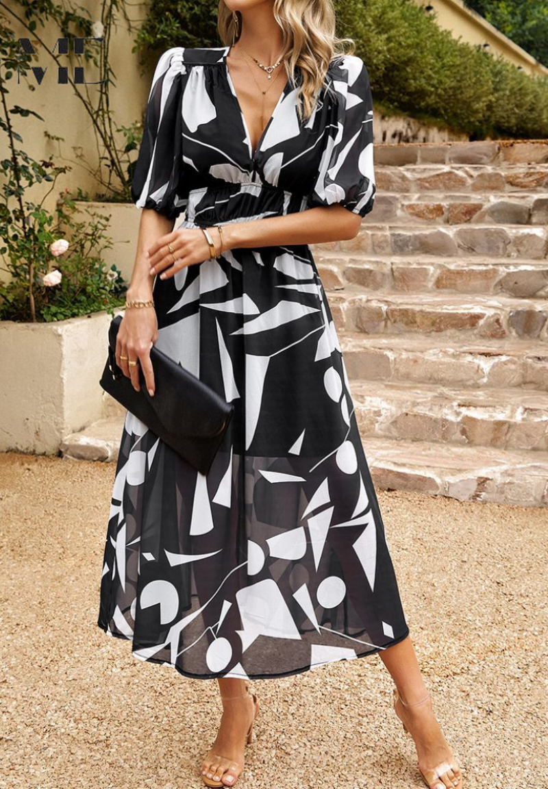 Shanielle™ | Vestido Midi Atemporal Luxe (Quase esgotado)
