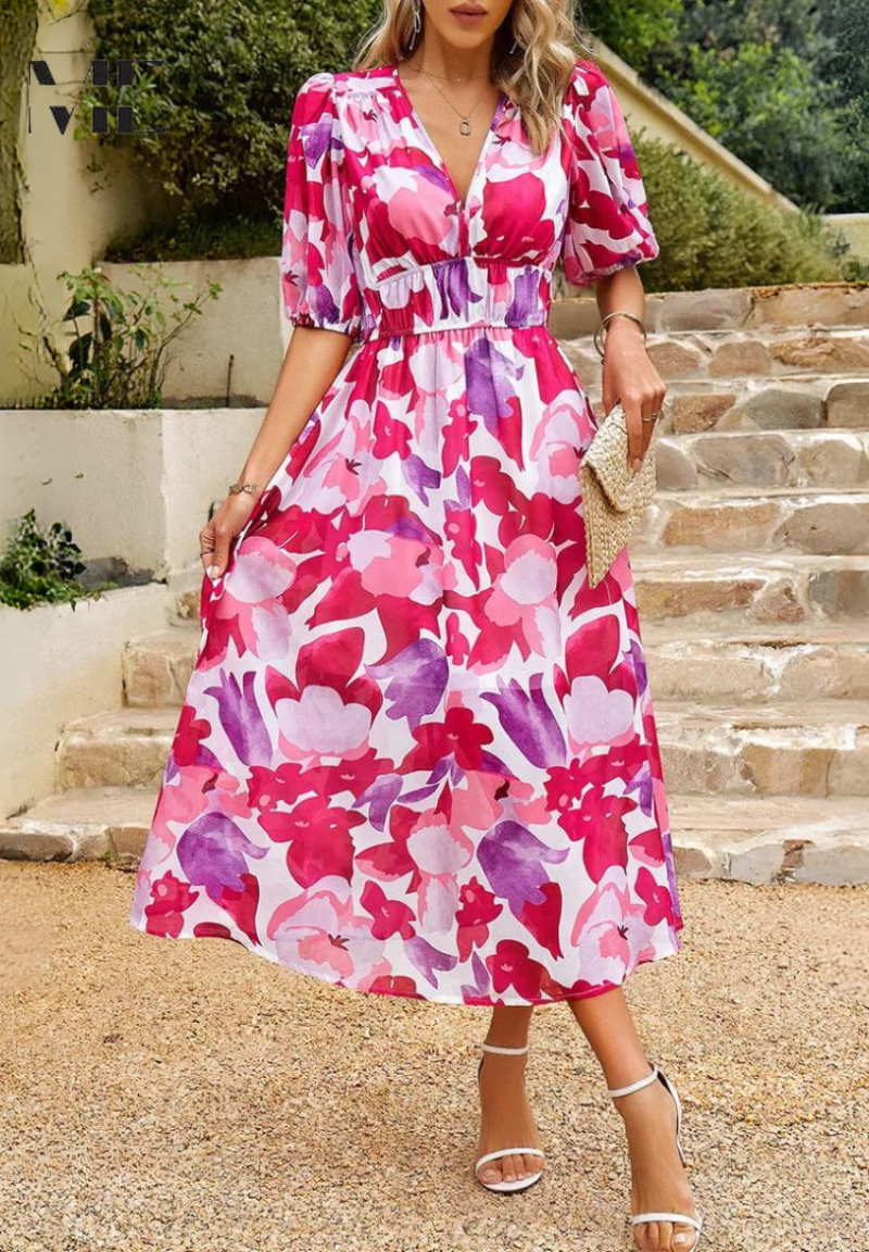 Shanielle™ | Vestido Midi Atemporal Luxe (Quase esgotado)