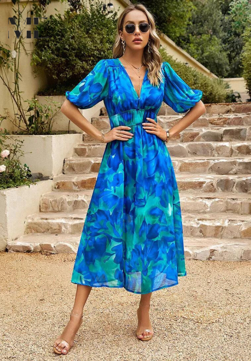 Shanielle™ | Vestido Midi Atemporal Luxe (Quase esgotado)