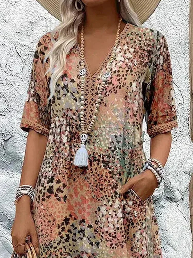 Chantelle™ | Vestido Midi Vibrante (Quase esgotado)