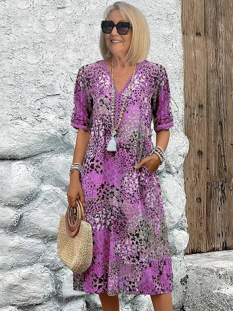 Chantelle™ | Vestido Midi Vibrante (Quase esgotado)
