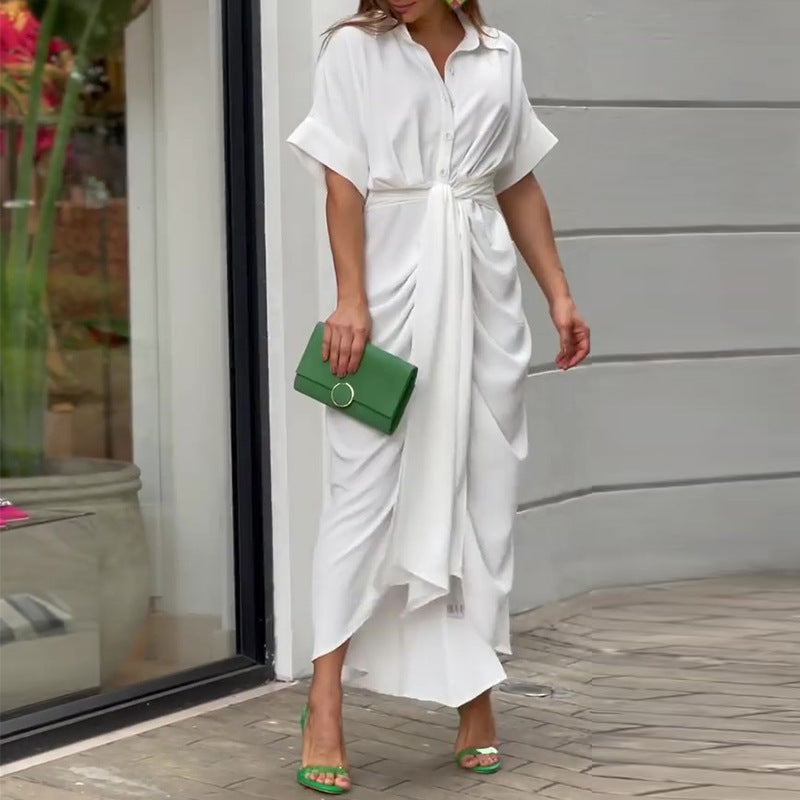 Amalthea™ | Vestido Maxi Envolvente Luxe (Quase esgotado)