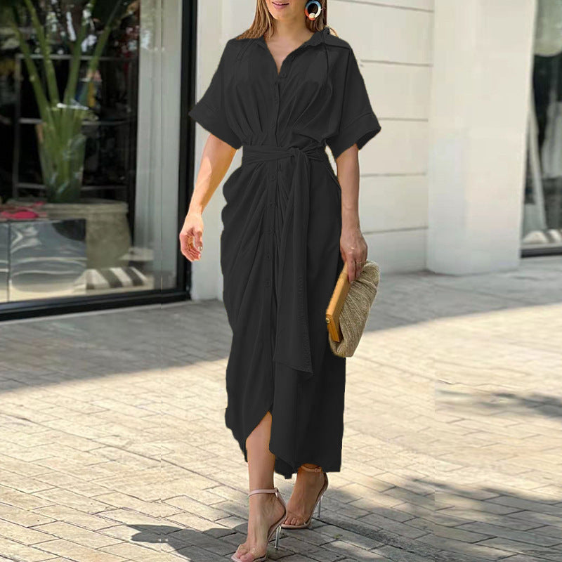 Amalthea™ | Vestido Maxi Envolvente Luxe (Quase esgotado)